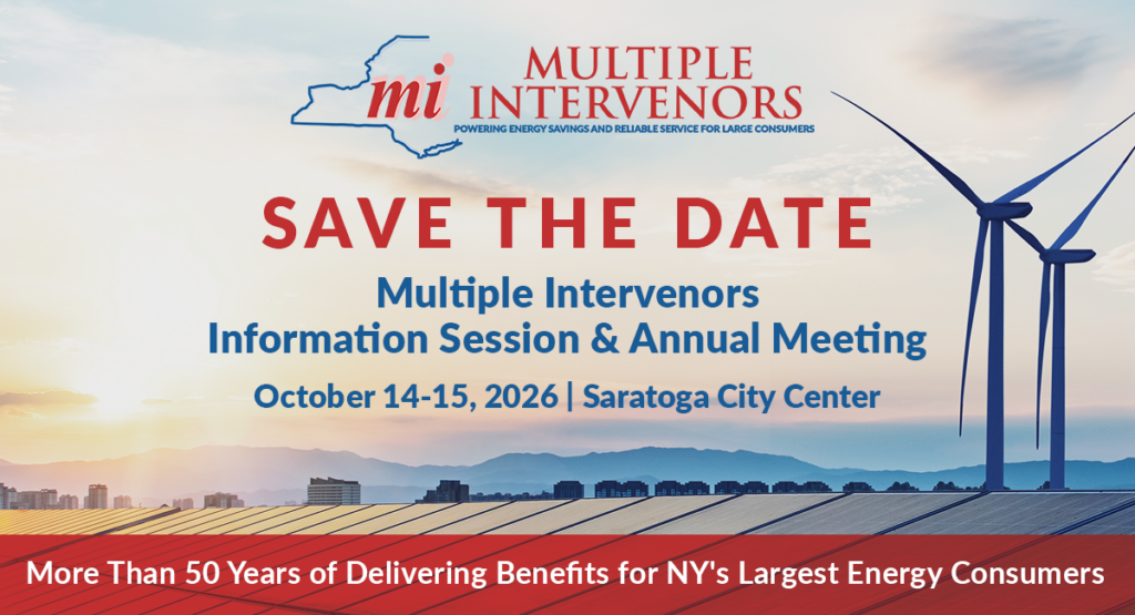 Multiple Intervenors Annual Meeting Save the Date