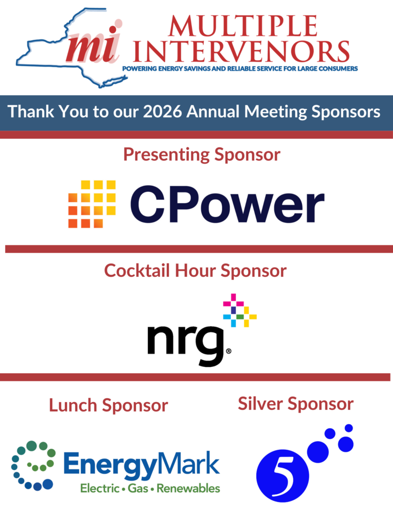 Multiple Intervenors Annual Meeting 2026 sponsors
